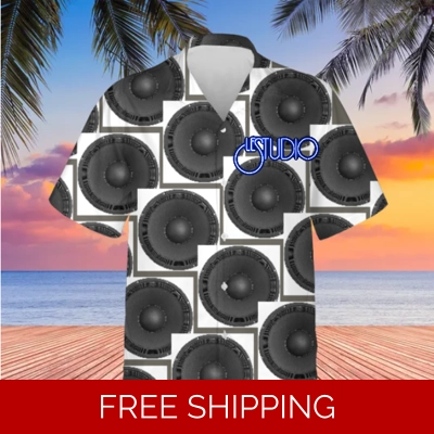 Hawaiian Shirt Unisex Le Studio Speakers